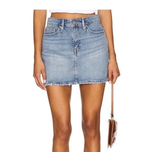 Good American 90’s Denim Mini Skirt- Size 27/4